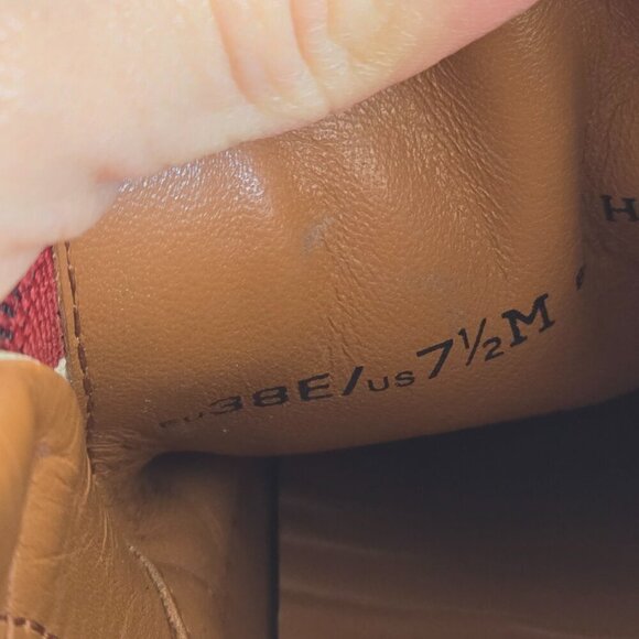 Bally | Henrika Heart Embroidered white leather tennis prep sneakers | WMS 7.5 - Picture 6 of 10